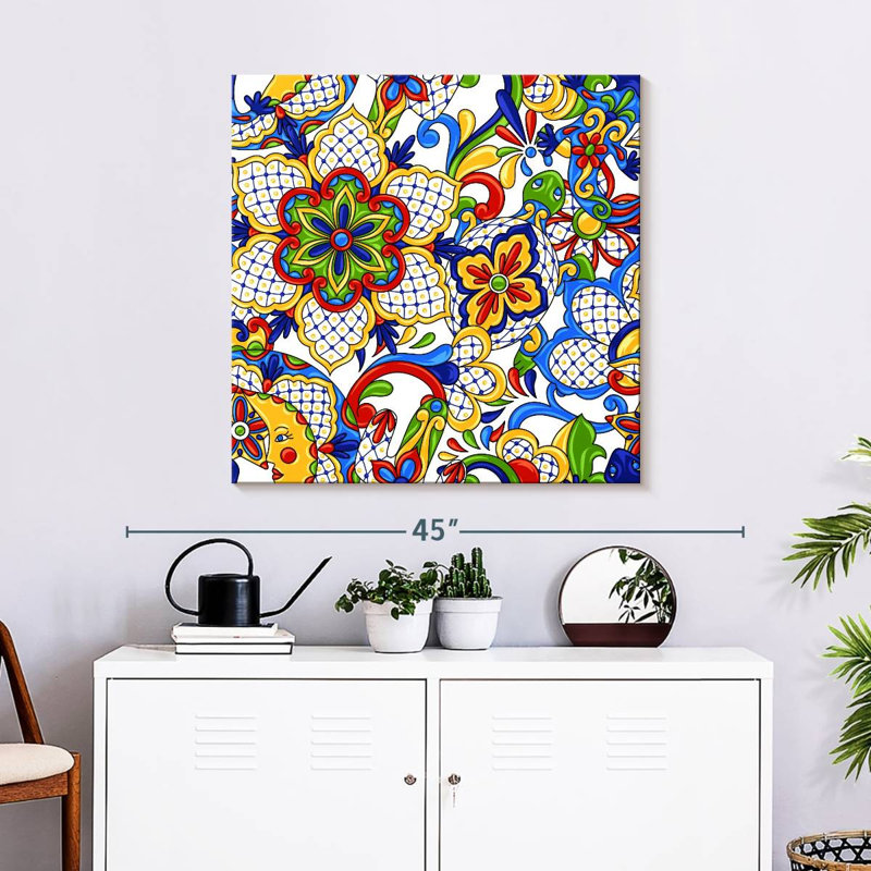 Fleurs de Kerner Talavera audacieuses Kerner, H 30 po x l 30 po