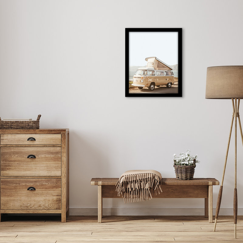 Affiche Bezuchov - Cadre photo en bois avec housse en plexiglas, Noir, L 16 po x H 20 po