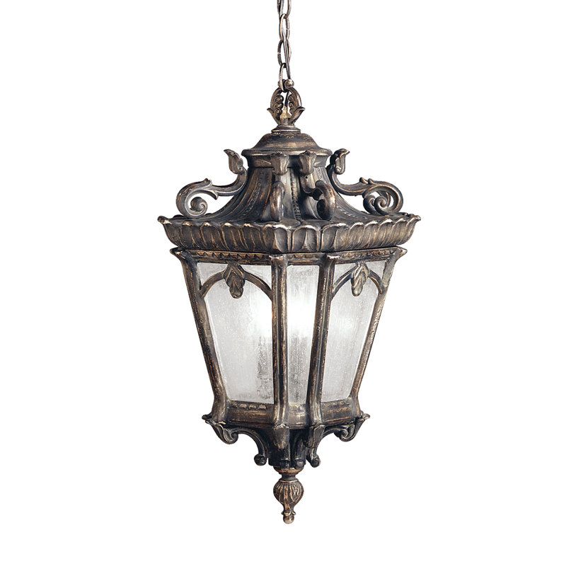Guzzi 3 - Light LED Outdoor Hanging Lantern, Londonberry