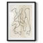 Relié III, peinture sur papier encadrée-2123921877