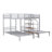 Metal Twin Over Twin & Twin Bunk Bed-1715767248