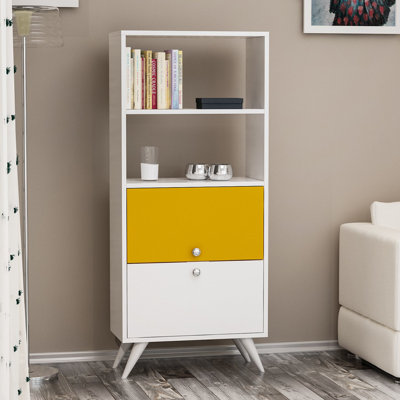 Loreen 138.6cm H x 60cm W Etagere Bookcase