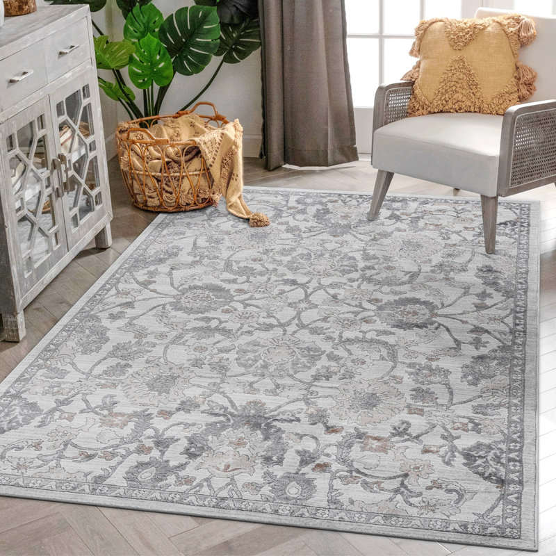 Area Rug, Collection Sand / Oriental, Rectangle 5'3" x 7'6"