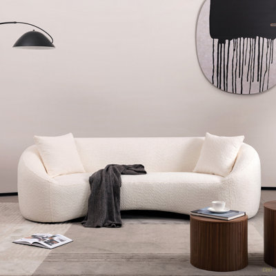 Canapé 93,31 po Minimalist Curved