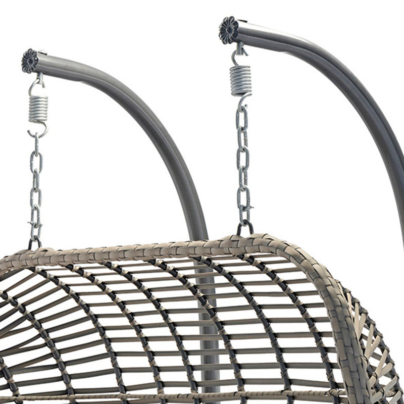 Double Swing Chair with Stand