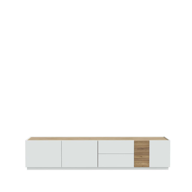Lewisville 240cm TV Cabinet with Three Cupboards