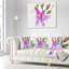 Magnifique floral mauve - coussin à imprimé floral-30744992-30744996