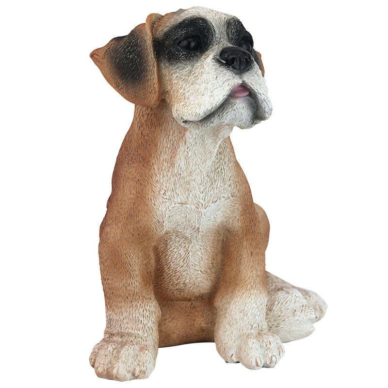 Figurine chiot boxer