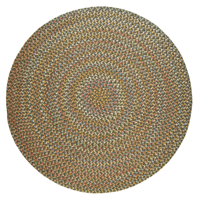 Jopling Geometric Indoor / Outdoor Rug, Round 4'