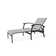Askar Outdoor Rust-Resistant Metal Chaise Lounge