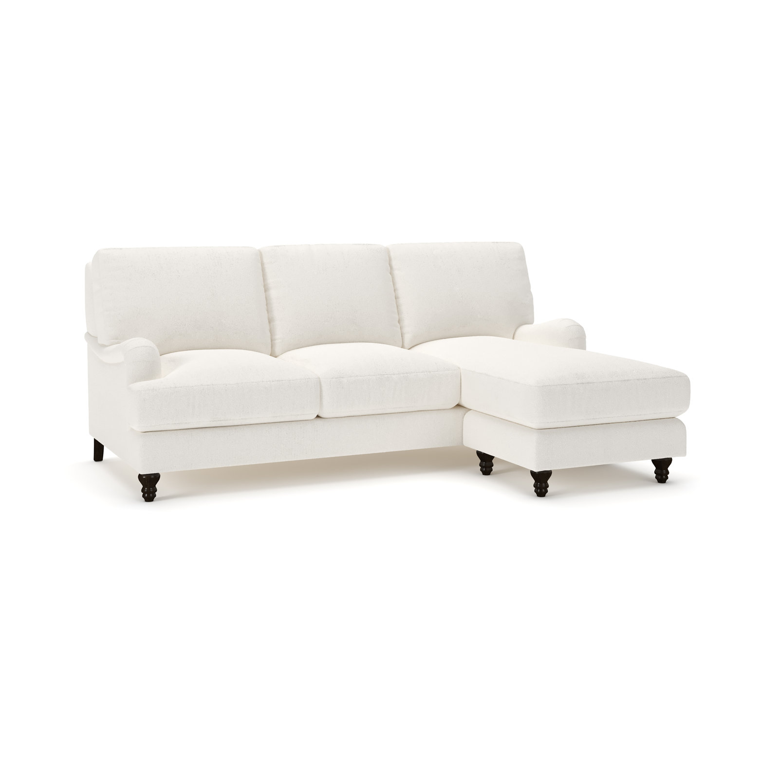 Walters Upholstered Sectional, Apollo Alpaca