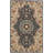 Kuhlman Hand Tufted Wool/Cotton/Latex Oriental Rug in Black/Cream-25815830