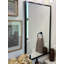 Miroir mural mat en métal noir, miroir de salle de bain et miroir de coiffeuse, collection Washington-233990968-233990969