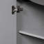 Base d'armoire de salle de bain grise, 6 tiroirs, cloison multifonctionnelle, meuble-lavabo en bois massif 36 po, gris, tablette réglable, fabrication-1259961960