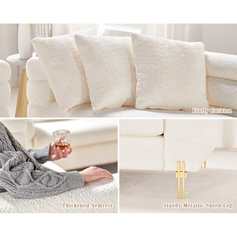 Maxwell Three-seat-cushion sofa – Dekorate Store