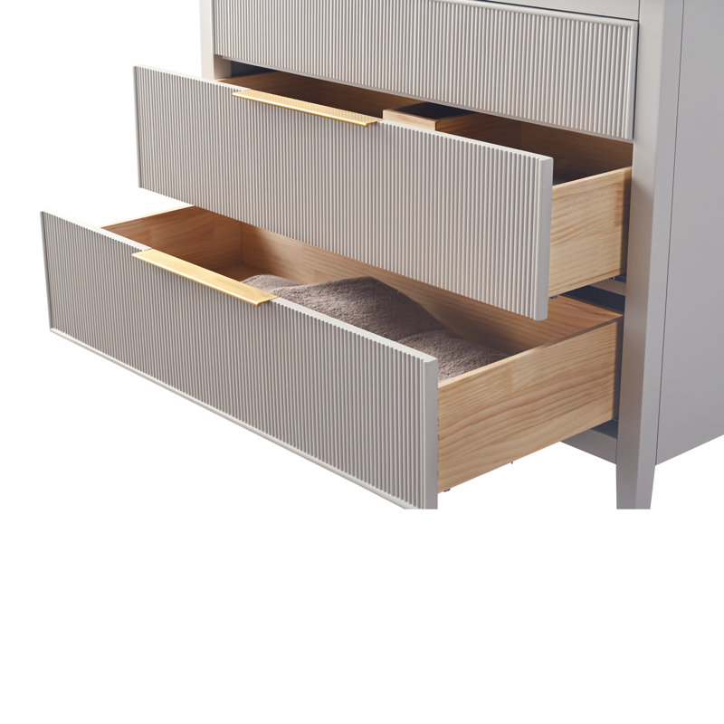 Emma 42" W Single Vanity, Taupe