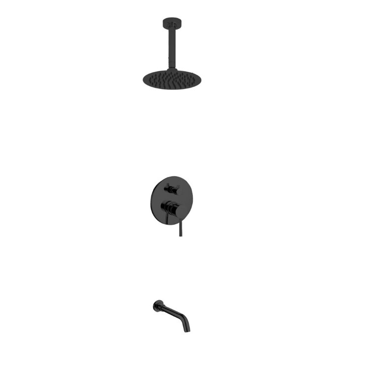 Complete Shower System with Rough in-Valve
