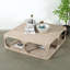 Peking Ming Revival Lily's Living Reclaimed Wood Coffee Table Weathered Whitewash-360381636-402042816