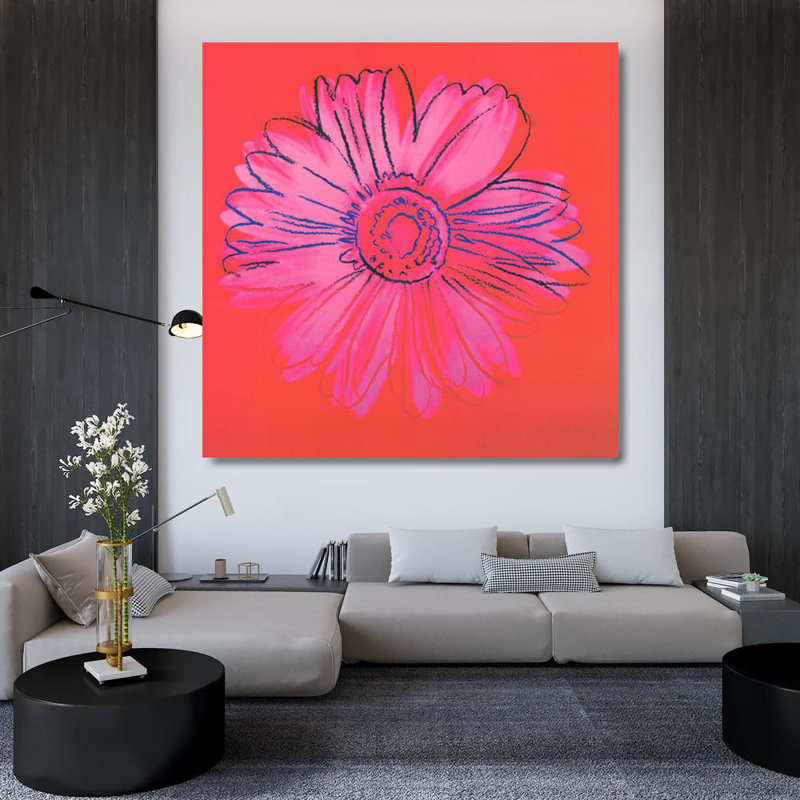 Marguerite, c. 1980 (cramoisi et rose) MCG-W875