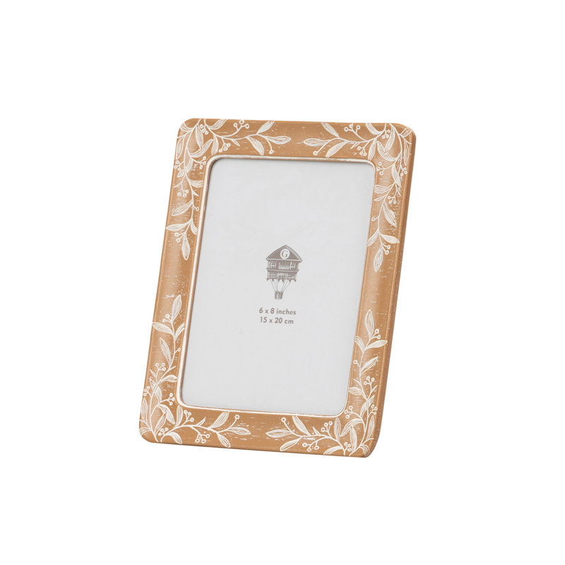 RESIN PHOTOFRAME 15X20 CM, Natural