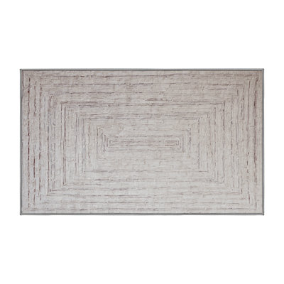 Tapis gris lavable à la machine