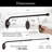 Latoshia Adjustable Single Curtain Rod-525683468