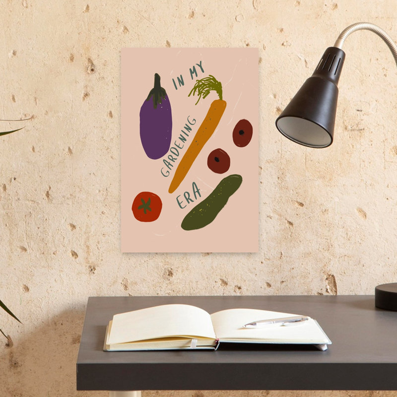 Veggie Vibes by Treechild - Wrapped Canvas Print, 45.72 cm H x 30.48 cm W