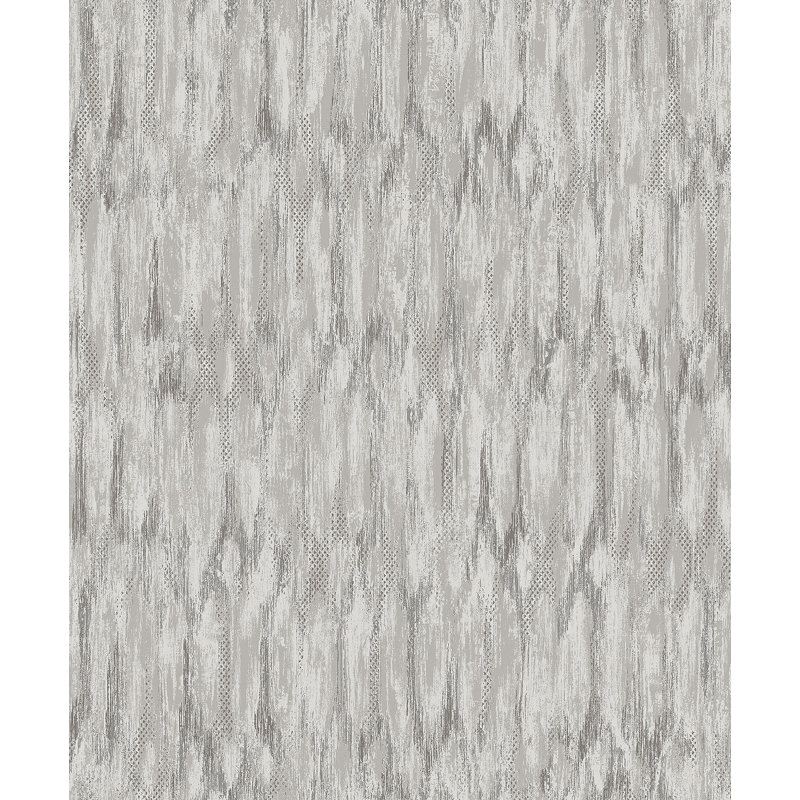 Rouleau de papier peint L 33 pi x l 21 po Loranne, Blanc