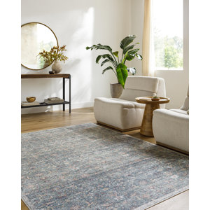 Vivir x Livabliss Mary Sterling Grey Area Rug