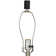 Ceramic Fluted Base White Table Lamp with Drum Shade