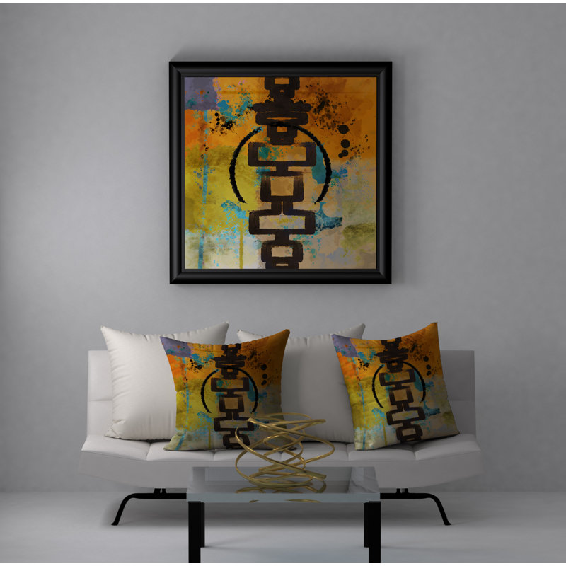  Housse et insert de coussin carré Serene Incroyable, 24" X 24"