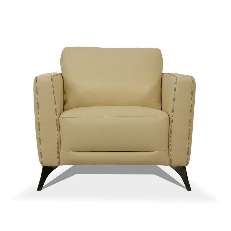 Aaronette Upholstered Armchair, Cream
