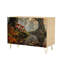 Buffet Buffet avec rangement Mystical Forest Red Mushroom Autumn Foliage Reflect Pond