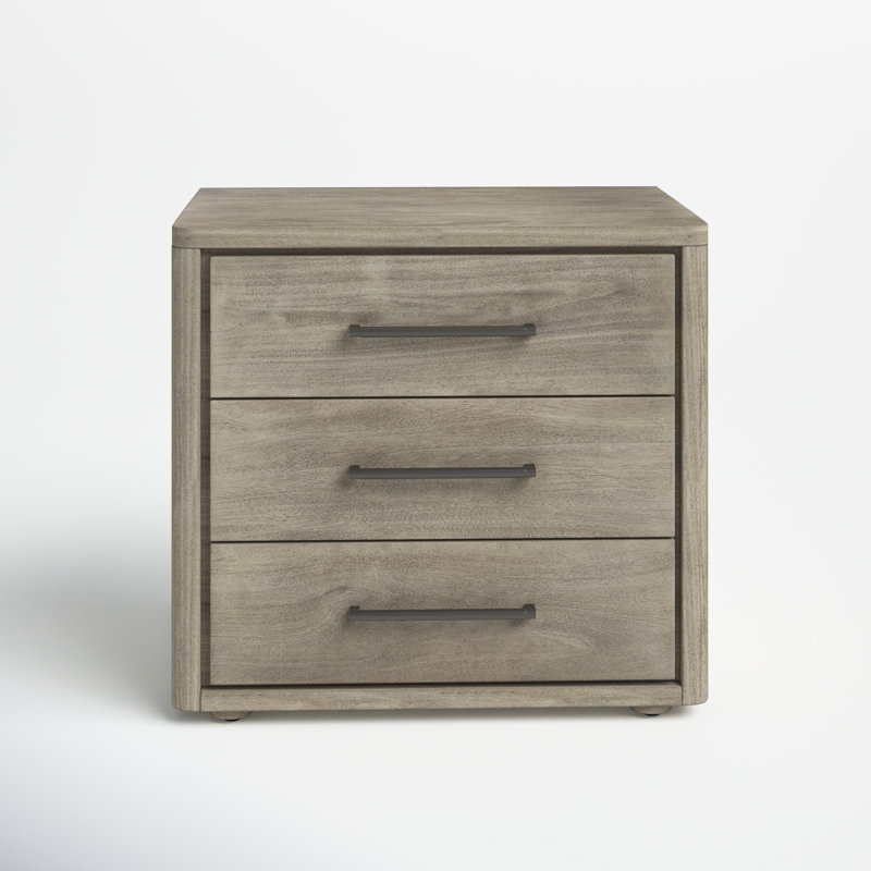 Atherton 3 - Drawer 26" Nightstand, Beige