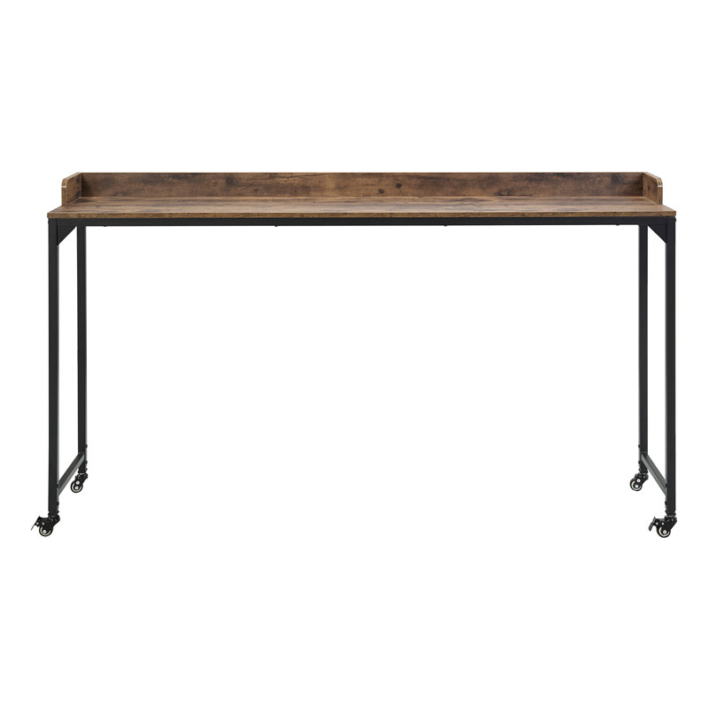 Bureau polyvalent au-dessus du lit avec hauteur réglable, pieds en métal avec roulettes, table de lit 1pc, table d'ordinateur portable pour le lit, table de petit déjeuner