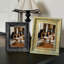 Cadre photo doré antique 1PC pour photos et décorations de bureau 5 "x 7"