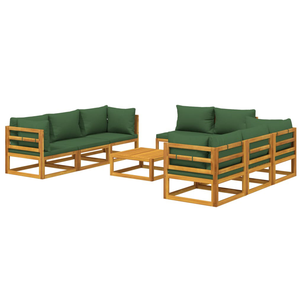 8-Sitzer Lounge-Set Lanesville mit Polster