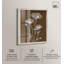 «White Poppy II Shadowbox Print Boho Rustic Wall Art» par Art Remedy, cadre blond, 30 x 36-42602724-42602735