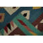 Tapis kilim vibrant 5 x 12 avec palette de couleurs vives