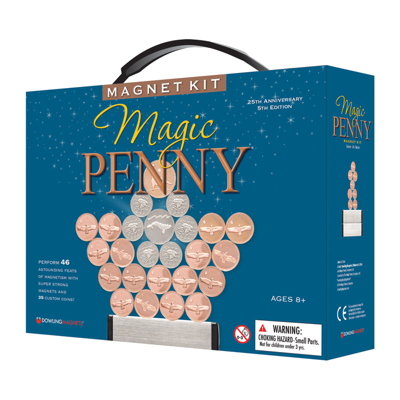 Kit d'aimant Magic Penny 25e anniversaire
