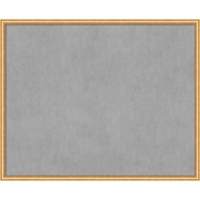 Tableau magnétique magnétique en métal, H 34 po x l 42 po, Or