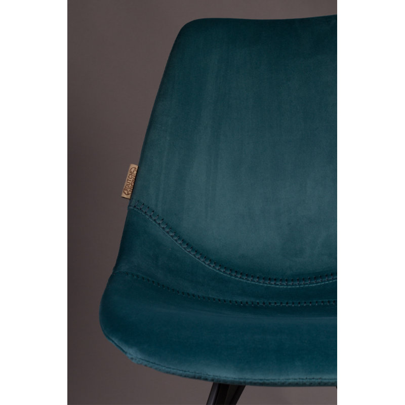 Chaises de salle à manger Franky, Bleu