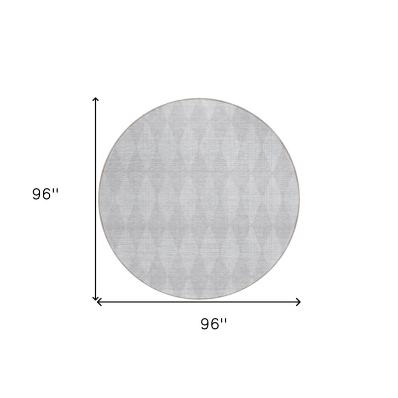 Tapis rond 8 po