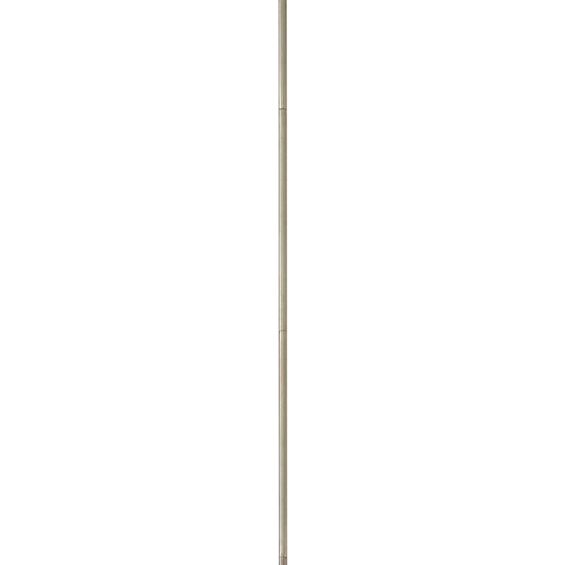 Tige d'accessoire en acier 12 po, Nickel anglais