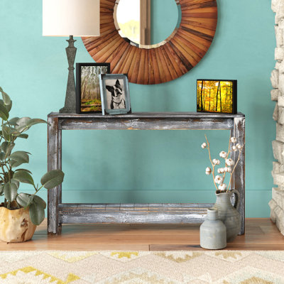 Coleman 46'' Solid Wood Top Console Table