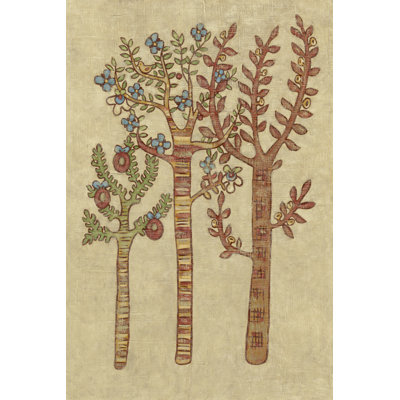Linen Trees I by Chariklia Zarris - Wrapped Canvas Art Prints
