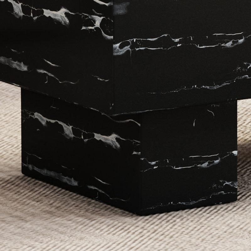 Table basse Modern, Noir, noir, noir, noir
