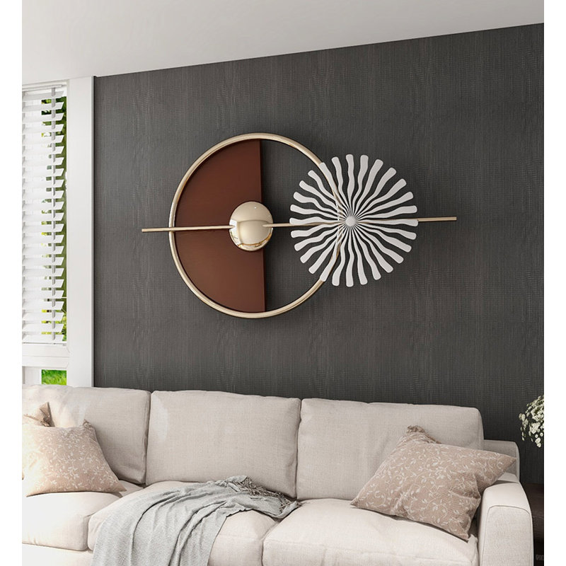 Décorations murales modernes en fer minimaliste