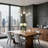 Strasburg 5-Light Dimmable Chandelier with Seeded Glass Shades
