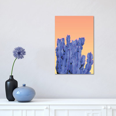 Cactus 1 Piece Wrapped Canvas Wall Art